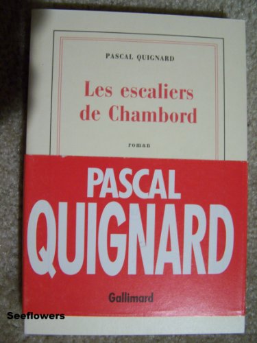 Beispielbild fr Les escaliers de Chambord zum Verkauf von medimops