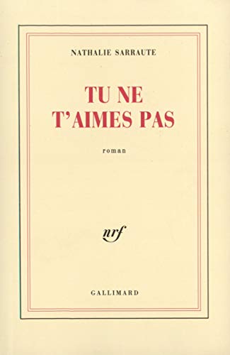 Stock image for Tu ne t'aimes pas for sale by WorldofBooks
