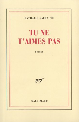 Stock image for Tu ne t'aimes pas for sale by WorldofBooks