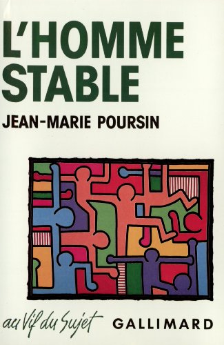 Stock image for L'homme stable: Essai d mographique [Paperback] Poursin,Jean-Marie for sale by LIVREAUTRESORSAS