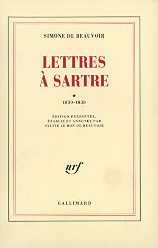 9782070718290: Lettres  Sartre, tome 1 : 1930 - 1939
