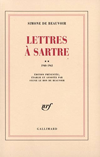 Beispielbild fr Lettres  Sartre, tome 2 : 1940 - 1963 zum Verkauf von LIVREAUTRESORSAS