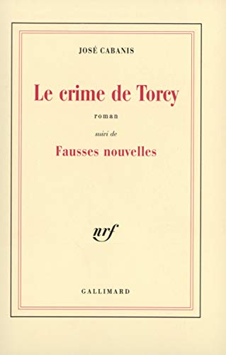 Le Crime de Torcy, suivi de Fausses nouvelles (dédicacé)