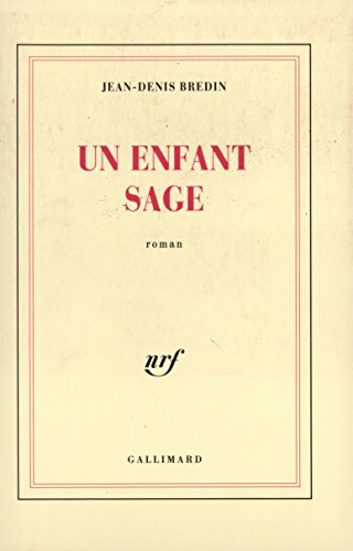 9782070719327: Un enfant sage