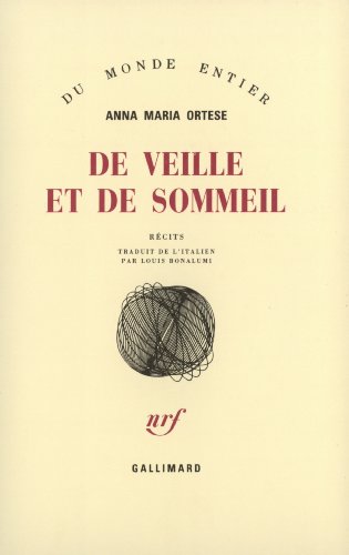 Stock image for De veille et de sommeil for sale by Ammareal