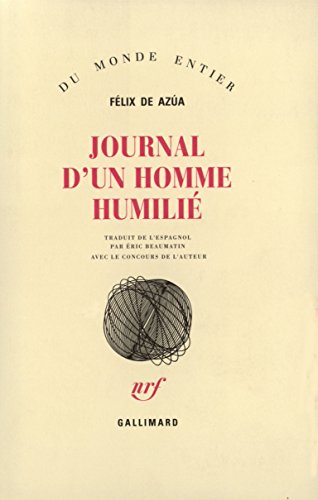 Imagen de archivo de Journal d'un homme humili a la venta por Ammareal