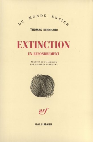 Stock image for Extinction: Un effondrement for sale by medimops