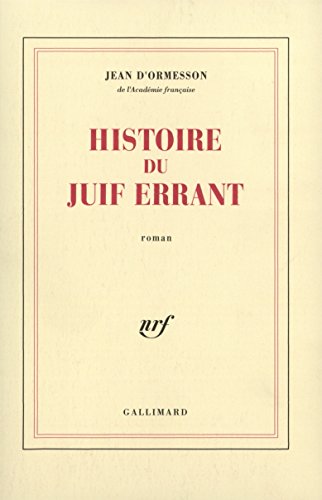 Stock image for Histoire du Juif errant (French Edition) for sale by Better World Books