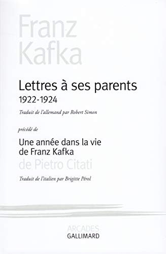 9782070721443: Lettres  ses parents: (1922-1924)