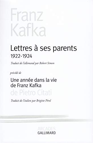 Stock image for Lettres  ses parents, 1922-1924 for sale by Ammareal