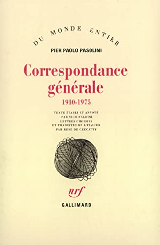 9782070722235: Correspondance gnrale: 1940-1975