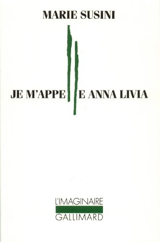 Stock image for Je m'appelle Anna Livia [Pocket Book] Susini,Marie for sale by LIVREAUTRESORSAS