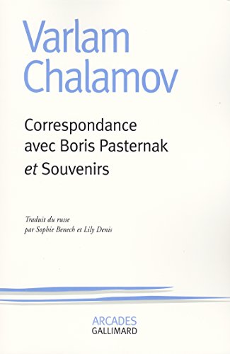 9782070723928: Correspondance avec Boris Pasternak et souvenirs (Arcades)