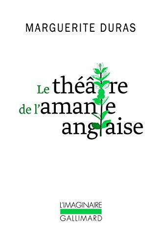 9782070724345: Le thtre de L'Amante anglaise