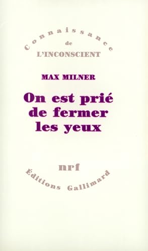 Imagen de archivo de On est pri de fermer les yeux: Le regard interdit a la venta por Ammareal