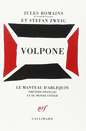 9782070724895: Volpone (Le manteau d'Arlequin)