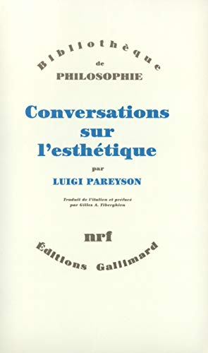 Beispielbild fr Conversations sur l'esthtique (Bibliothque de Philosophie) zum Verkauf von Librairie l'Aspidistra