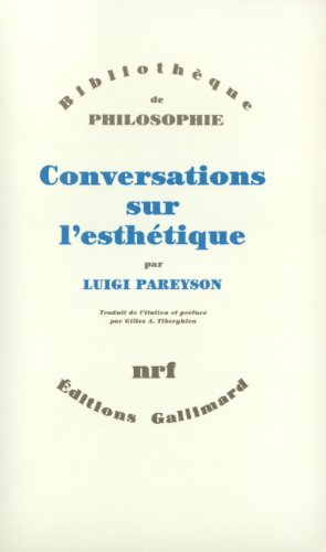 9782070725175: Conversations sur l'esthtique