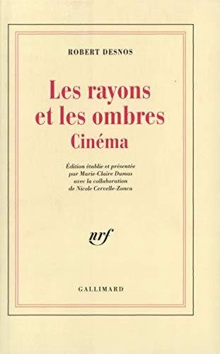 Stock image for Les Rayons et les ombres for sale by medimops