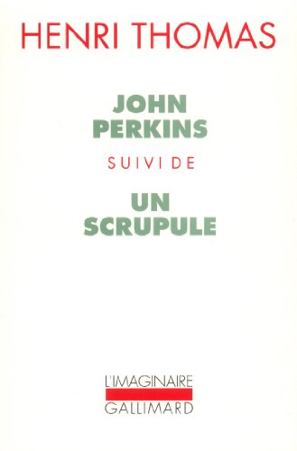 Beispielbild fr John Perkins / Un Scrupule zum Verkauf von Ammareal