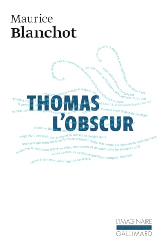 Thomas l'Obscur (9782070725489) by Blanchot, Maurice