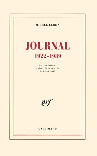 9782070726103: Journal (1922-1989)