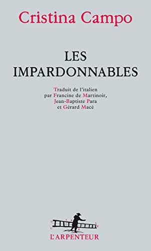 Beispielbild fr Les Impardonnables zum Verkauf von Ammareal