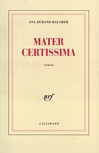 9782070726202: Mater certissima