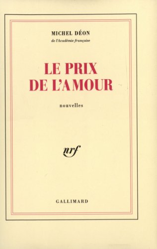 Stock image for Le prix de l amour for sale by medimops