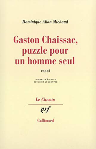 9782070726790: Gaston Chaissac, puzzle pour un homme seul