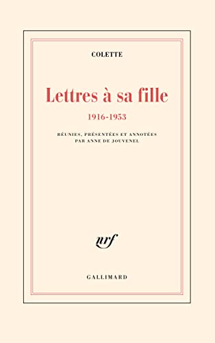 Beispielbild fr Lettres  sa fille, 1916-1953 zum Verkauf von Ammareal