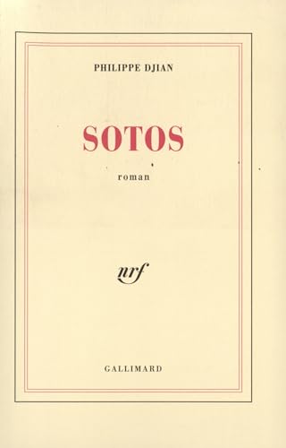 Stock image for Sotos: Roman (Blanche) (French Edition) for sale by Open Books