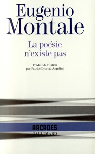 Beispielbild fr La poésie n'existe pas [FRENCH LANGUAGE - Soft Cover ] zum Verkauf von booksXpress