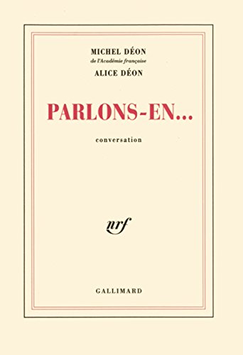 Parlons-en...: Conversation (9782070730278) by DÃ©on, Michel; DÃ©on, Alice