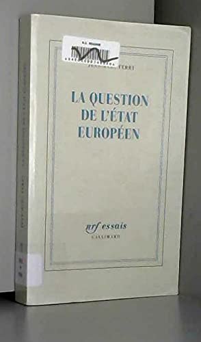 9782070730667: La Question de l'tat europen