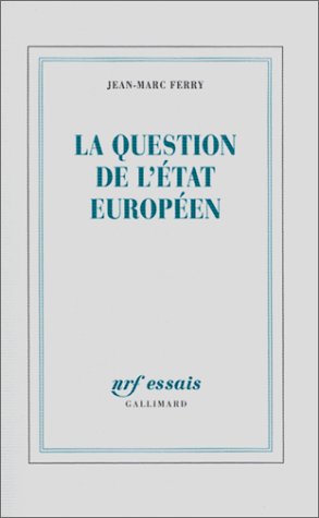 Stock image for La Question de l' tat europ en for sale by Goldstone Books