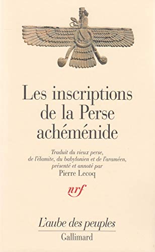 Stock image for Les Inscriptions De La Perse Achmnide for sale by Michener & Rutledge Booksellers, Inc.