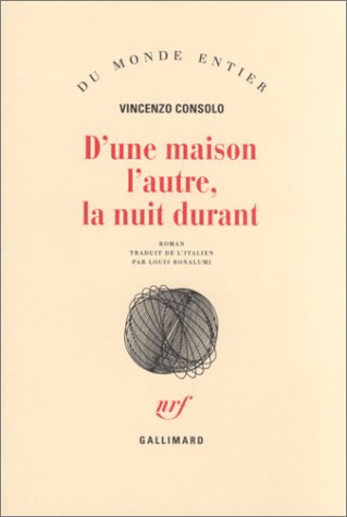 Imagen de archivo de D'une Maison L'autre, La Nuit Durant a la venta por RECYCLIVRE