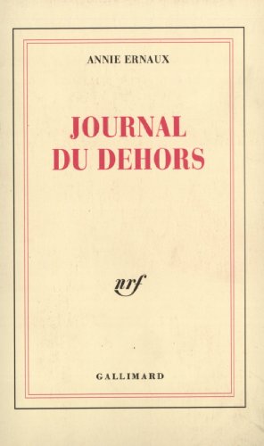 Stock image for Journal du dehors for sale by St Vincent de Paul of Lane County