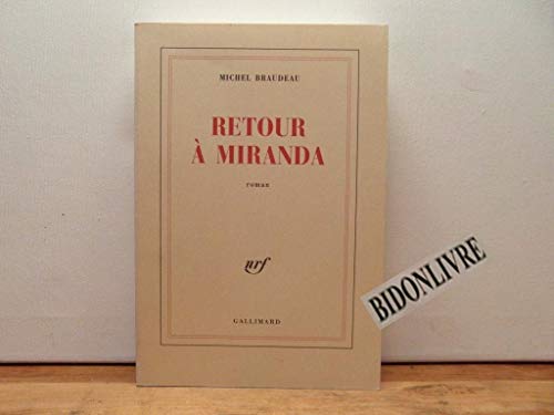 9782070734542: Retour  Miranda