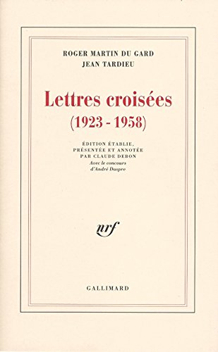 9782070734603: Lettres croises: (1923-1958)