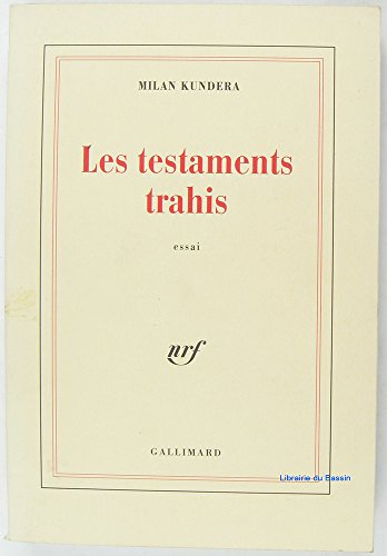 Beispielbild fr Les Testaments Trahis (French Edition) zum Verkauf von Books From California