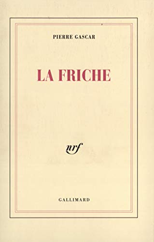 Beispielbild fr La Friche zum Verkauf von Ammareal
