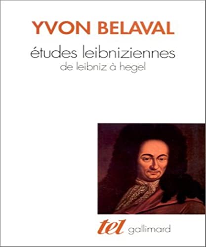 Beispielbild fr tudes leibniziennes: De Leibniz  Hegel zum Verkauf von Gallix