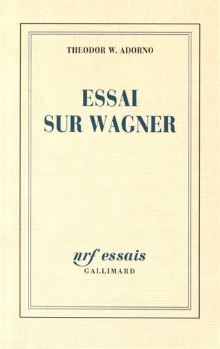 Imagen de archivo de Essai sur Wagner a la venta por Book House in Dinkytown, IOBA
