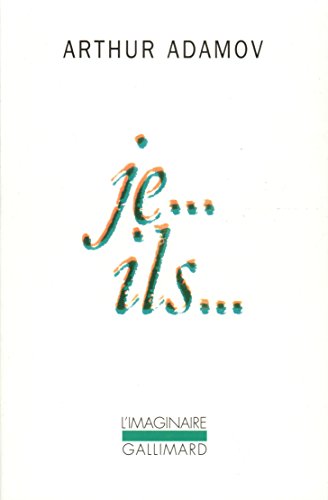 Imagen de archivo de Je, ils. Collection : L'imaginaire. a la venta por AUSONE