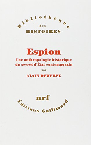 Stock image for espion for sale by Antiquariat Walter Nowak
