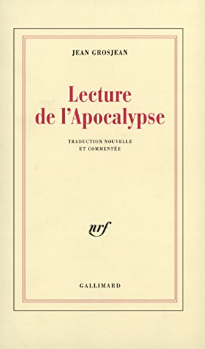 9782070739509: Lecture de l'Apocalypse: Traduction nouvelle et commente