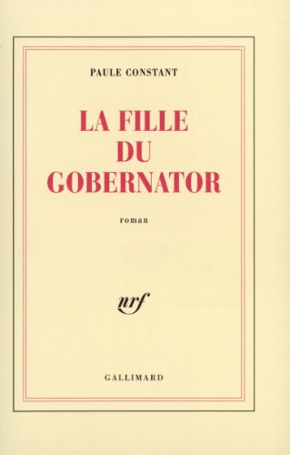 Stock image for La fille du Gobernator for sale by WorldofBooks