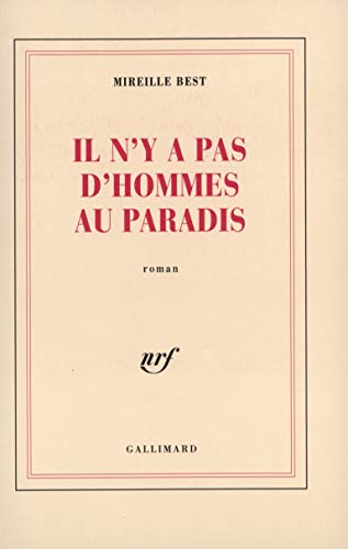 Beispielbild fr Il n'y a pas d'hommes au paradis zum Verkauf von Ammareal